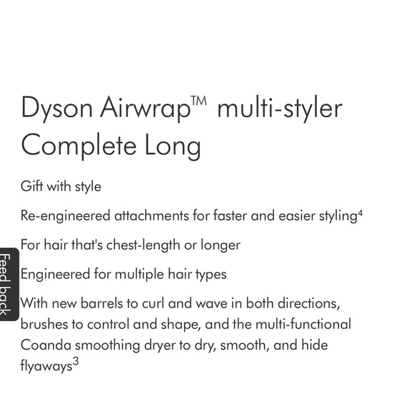 Like New Special Edition Dyson Air Wrap Complete Long Set - Picture 2 of 3